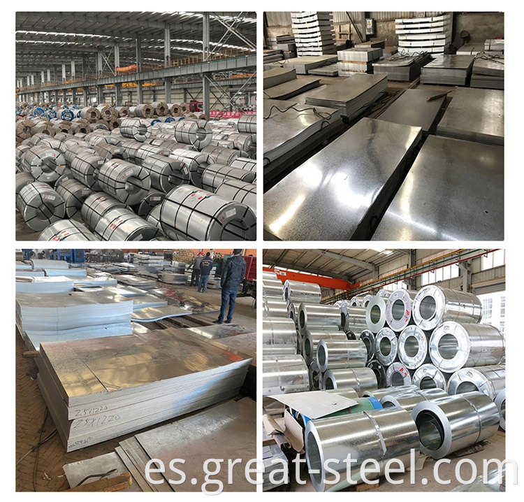 Ral9002 en caliente RAL9002 9006 Preparado de 1,2 mm de acero galvanizado Roll rollo de acero 1.5 mm bobina de acero galvanizado